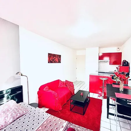 アパート Le Red Escape A 15min Du Centre Avec Parking Prive Gratuit *